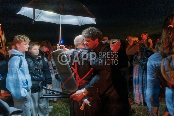XXX Spotkanie Mlodziezy Lednica 2000 na Polach Lednickich