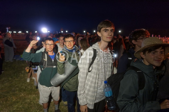 XXX Spotkanie Mlodziezy Lednica 2000 na Polach Lednickich