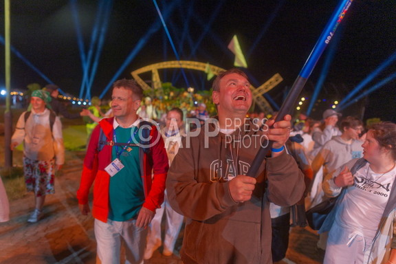 XXX Spotkanie Mlodziezy Lednica 2000 na Polach Lednickich