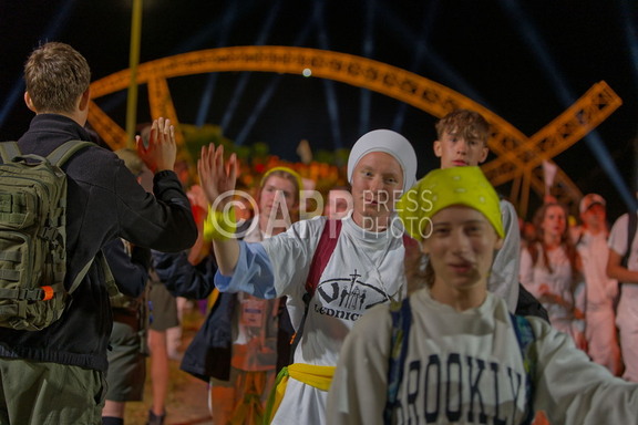 XXX Spotkanie Mlodziezy Lednica 2000 na Polach Lednickich
